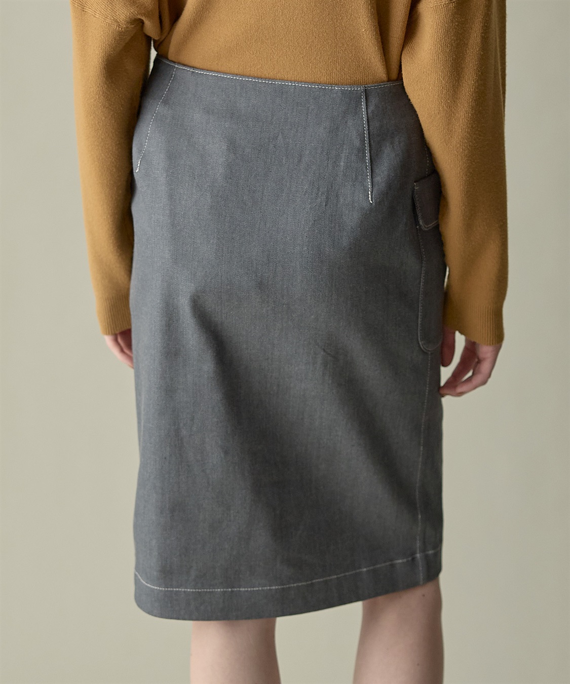 デニムラップタイトスカート 49AV JUNKO SHIMADA｜クロスプラス公式