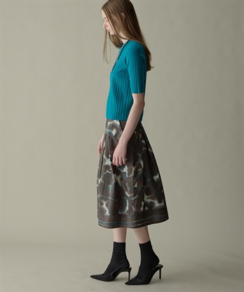 49AV JUNKO SHIMADA ペイントフラワータフタスカート_subthumb_9