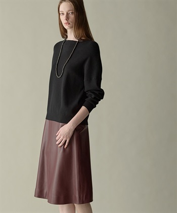 49AV JUNKO SHIMADA ゴートレザーフレアスカート_subthumb_10