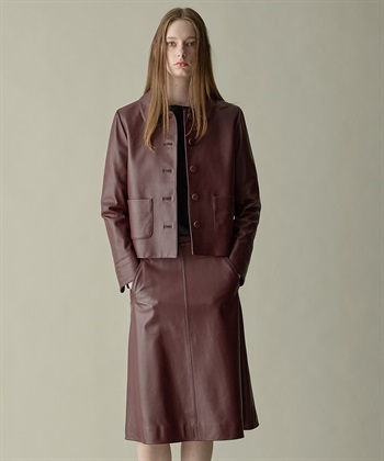 49AV JUNKO SHIMADA ゴートレザーフレアスカート_subthumb_13