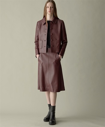 49AV JUNKO SHIMADA ゴートレザーフレアスカート_subthumb_15