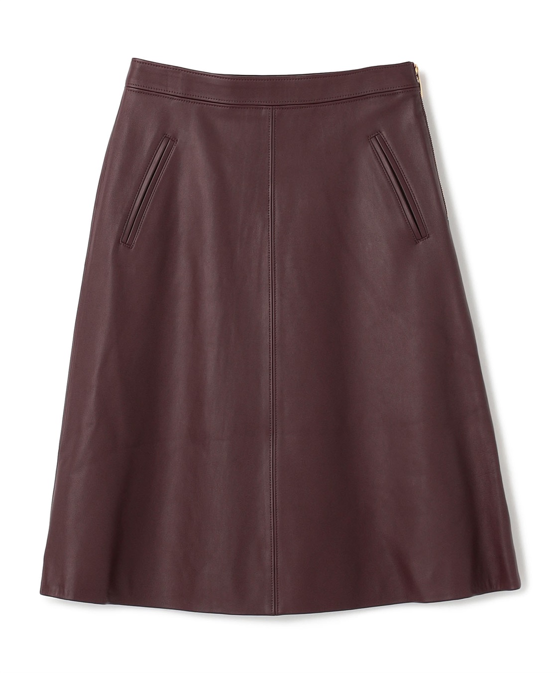 49AV JUNKO SHIMADA ゴートレザーフレアスカート_sub_16