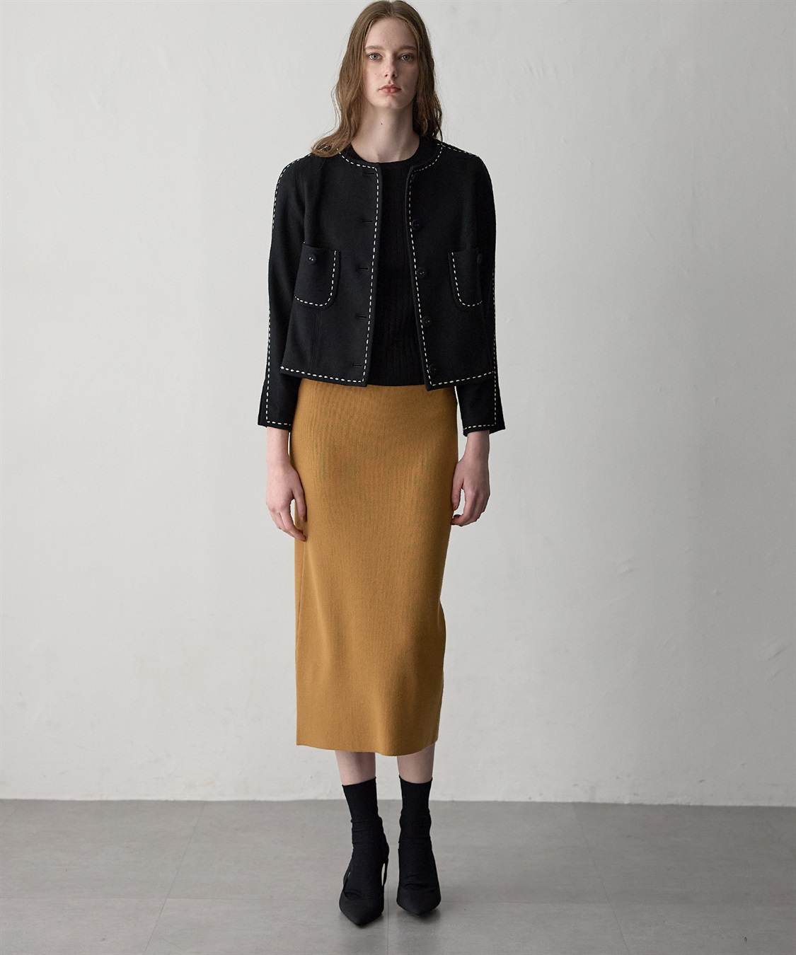 49AV JUNKO SHIMADA ニットタイトスカート_sub_6