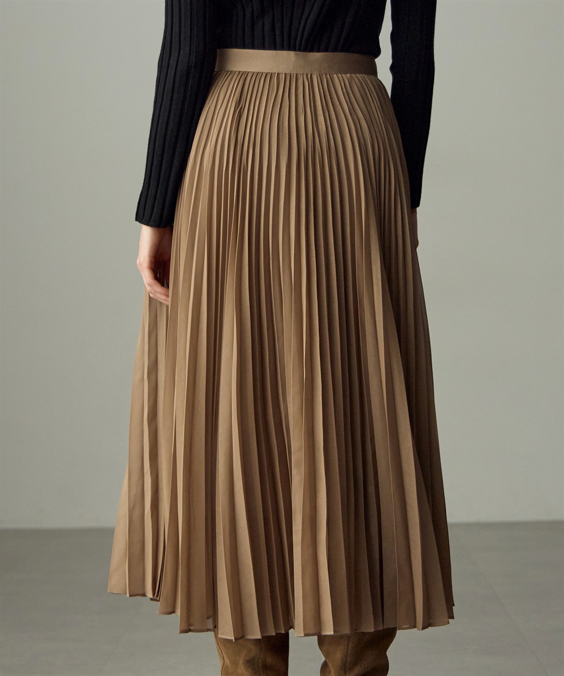 49AV JUNKO SHIMADA 【YEAR END SALE】スパンボイルアコーディオンプリーツロングスカート_sub_7