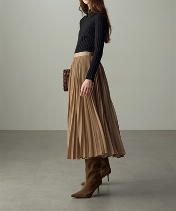 49AV JUNKO SHIMADA 【YEAR END SALE】スパンボイルアコーディオンプリーツロングスカート_subthumb_9