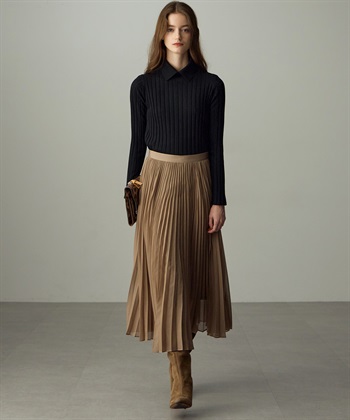 49AV JUNKO SHIMADA 【YEAR END SALE】スパンボイルアコーディオンプリーツロングスカート_subthumb_10