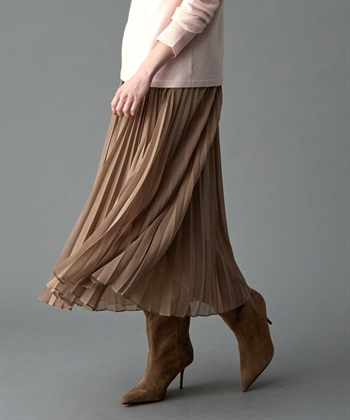 49AV JUNKO SHIMADA 【YEAR END SALE】スパンボイルアコーディオンプリーツロングスカート_subthumb_13