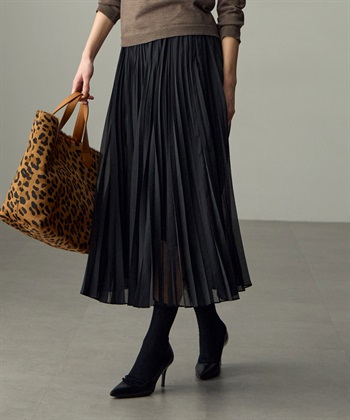 49AV JUNKO SHIMADA 【YEAR END SALE】スパンボイルアコーディオンプリーツロングスカート_subthumb_19