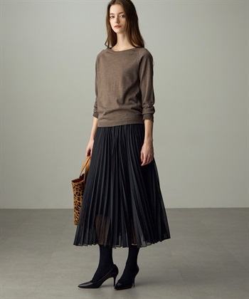 49AV JUNKO SHIMADA 【YEAR END SALE】スパンボイルアコーディオンプリーツロングスカート_subthumb_23