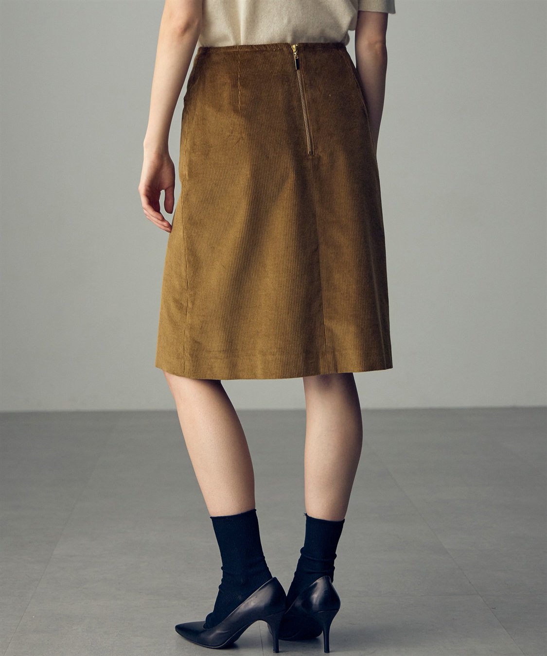 49AV JUNKO SHIMADA 【YEAR END SALE】ストレッチコーデュロイスカート_sub_4