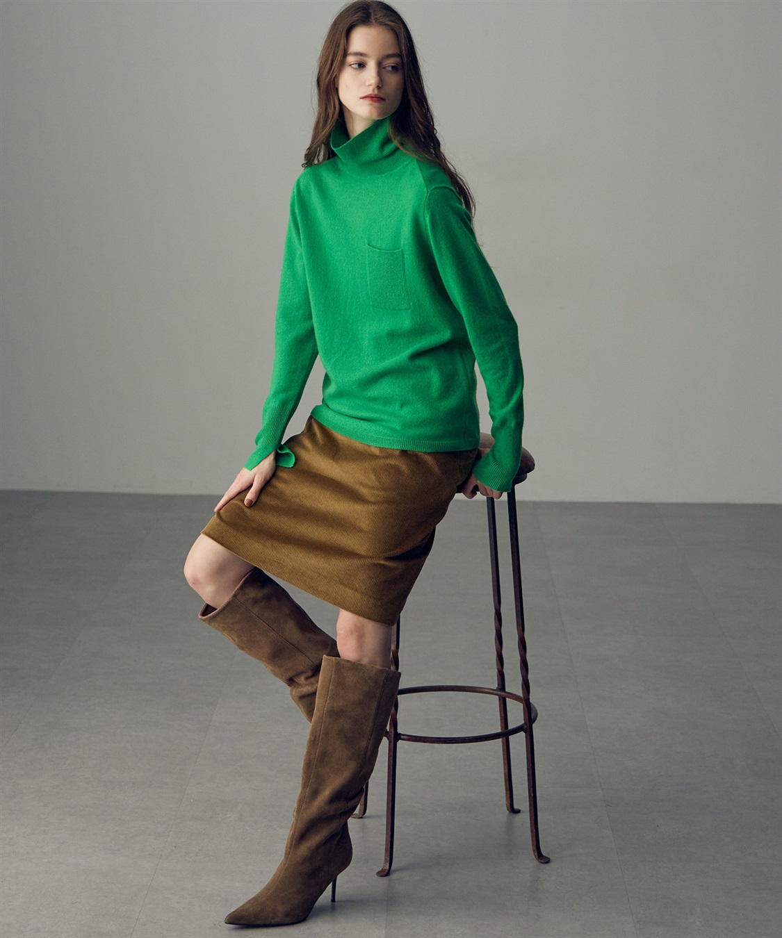 49AV JUNKO SHIMADA 【YEAR END SALE】ストレッチコーデュロイスカート_sub_9