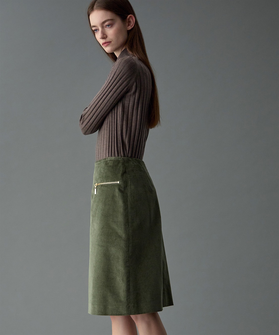 49AV JUNKO SHIMADA 【YEAR END SALE】ストレッチコーデュロイスカート_sub_11