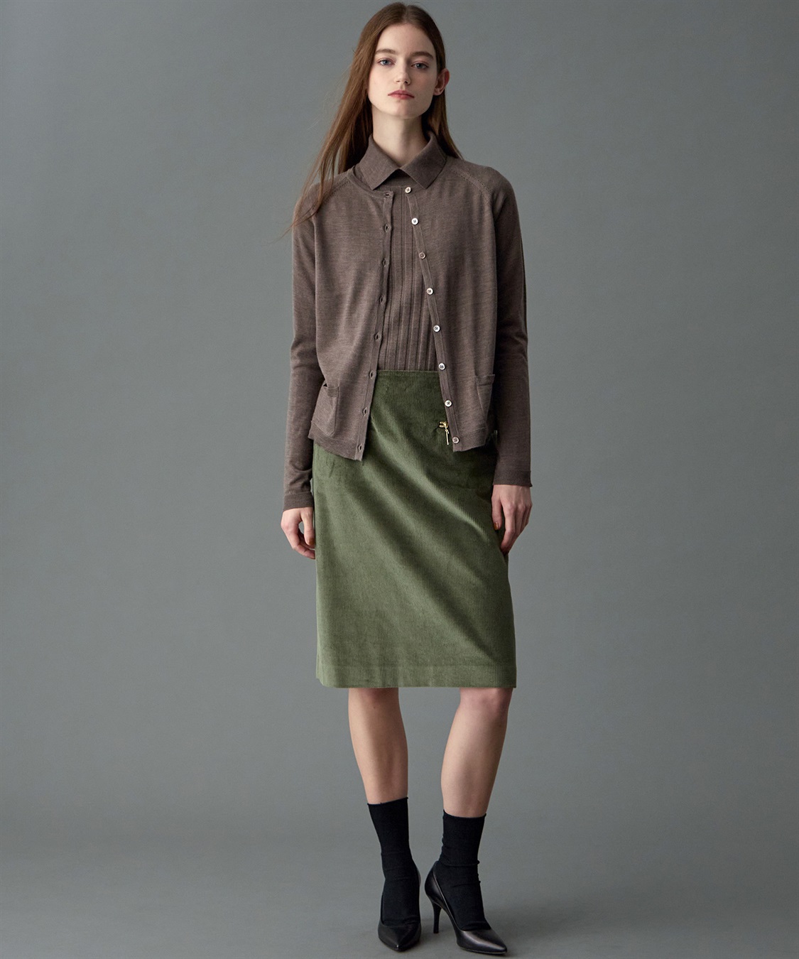 49AV JUNKO SHIMADA 【YEAR END SALE】ストレッチコーデュロイスカート_sub_15