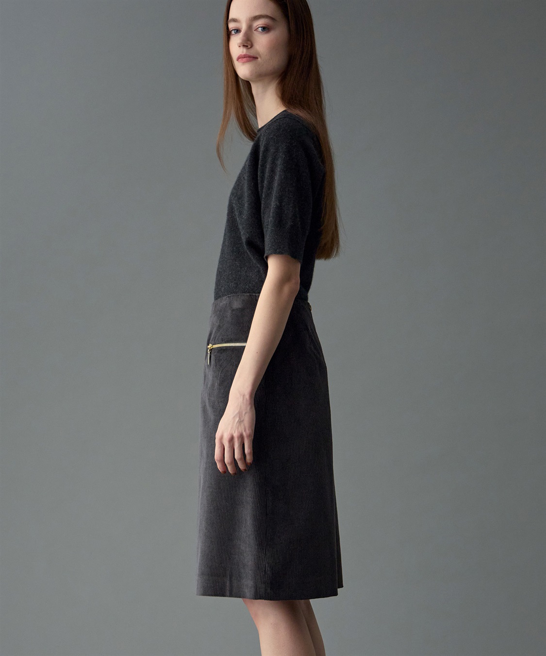 49AV JUNKO SHIMADA 【YEAR END SALE】ストレッチコーデュロイスカート_sub_20