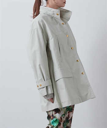 49AV JUNKO SHIMADA ワックスコットンミディアム丈コート_subthumb_3