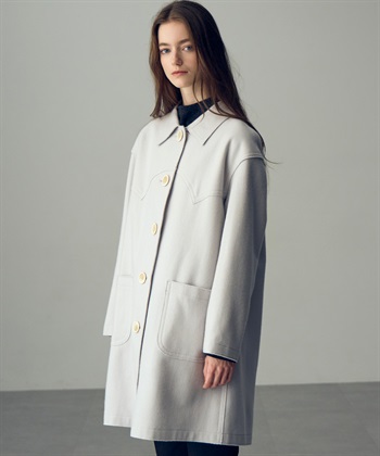 49AV JUNKO SHIMADA 【YEAR END SALE】ミディ丈メルトンコート_subthumb_9