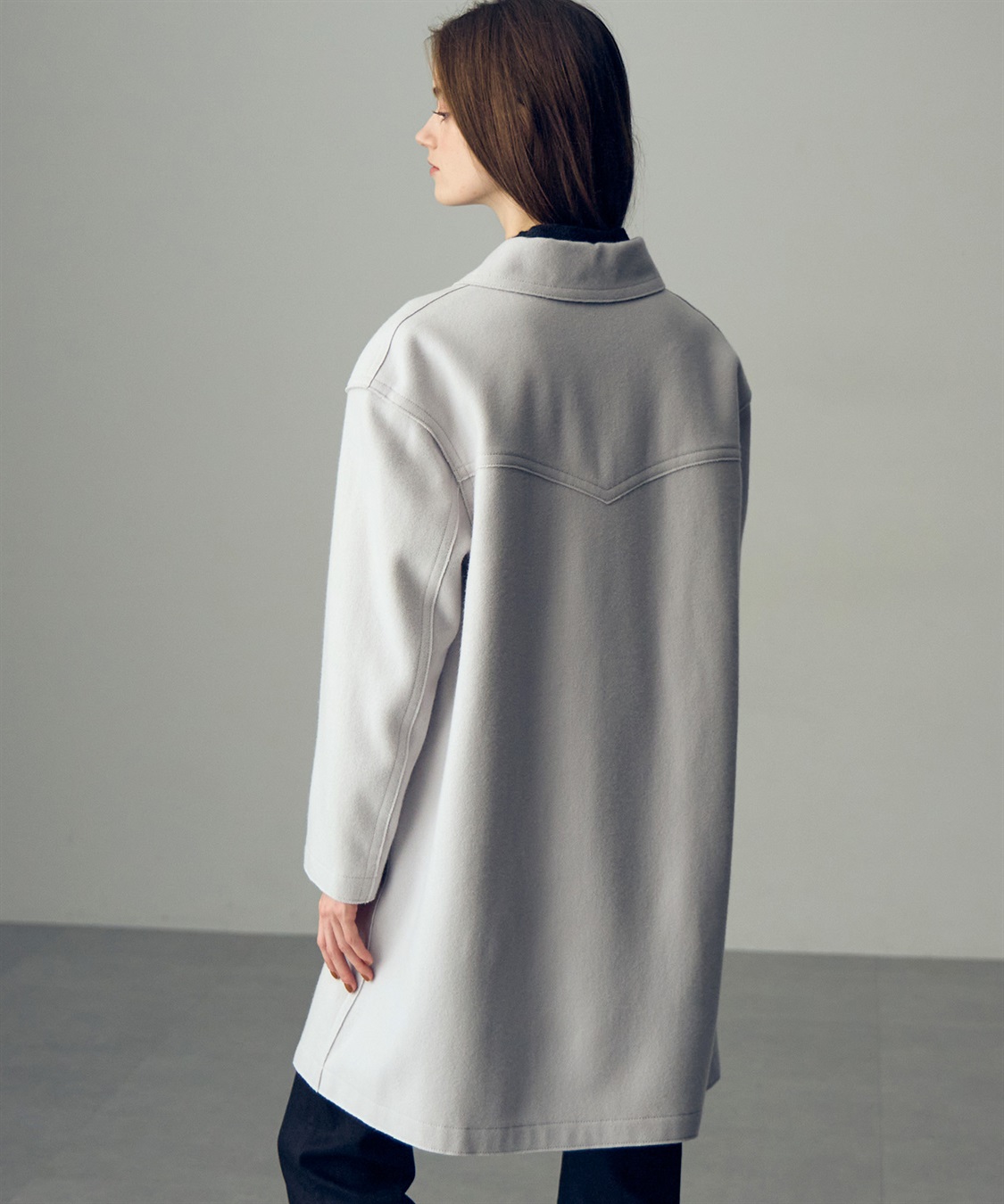 49AV JUNKO SHIMADA 【YEAR END SALE】ミディ丈メルトンコート_sub_10