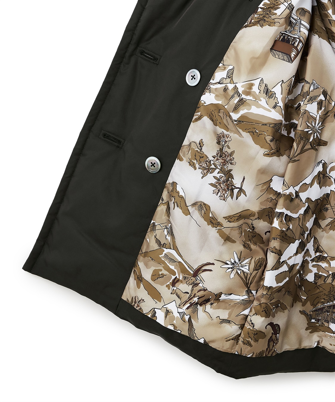 49AV JUNKO SHIMADA Wボタンストレッチダウンジャケット_sub_5