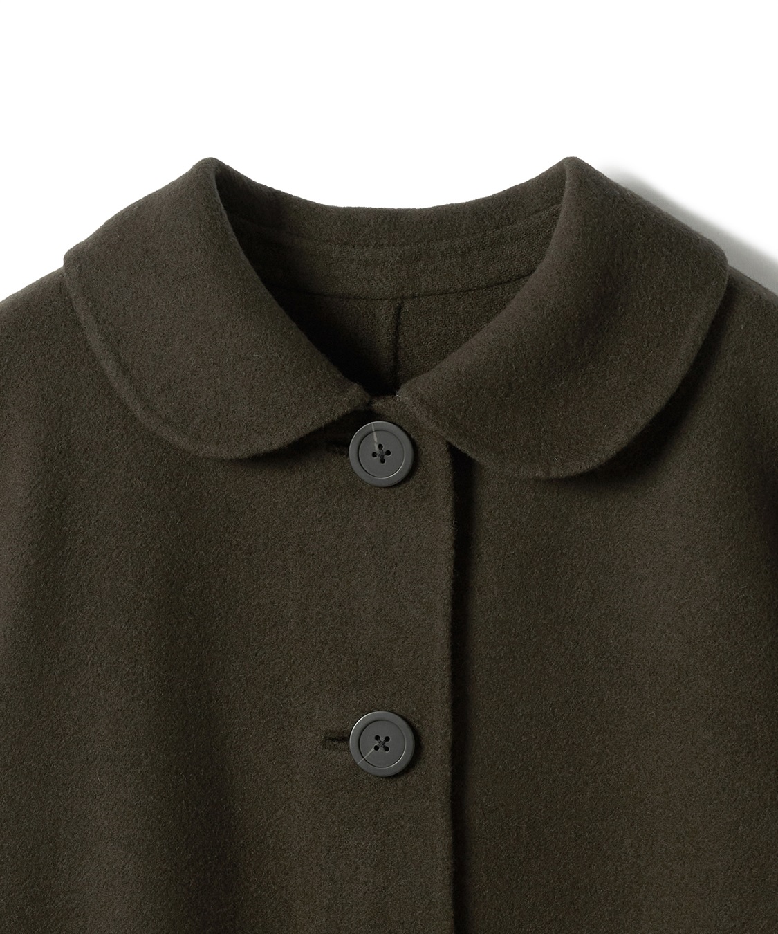 49AV JUNKO SHIMADA 【YEAR END SALE】丸衿ウール混ロング丈コート_sub_22