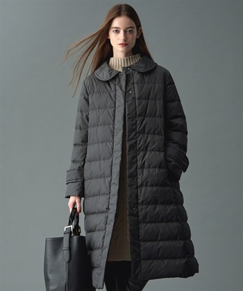 49AV ジュンコ シマダ　ノーカラー　ダウン　コート　試着のみ 49AV ジュンコ シマダ ノーカラー ダウン コート 試着のみ