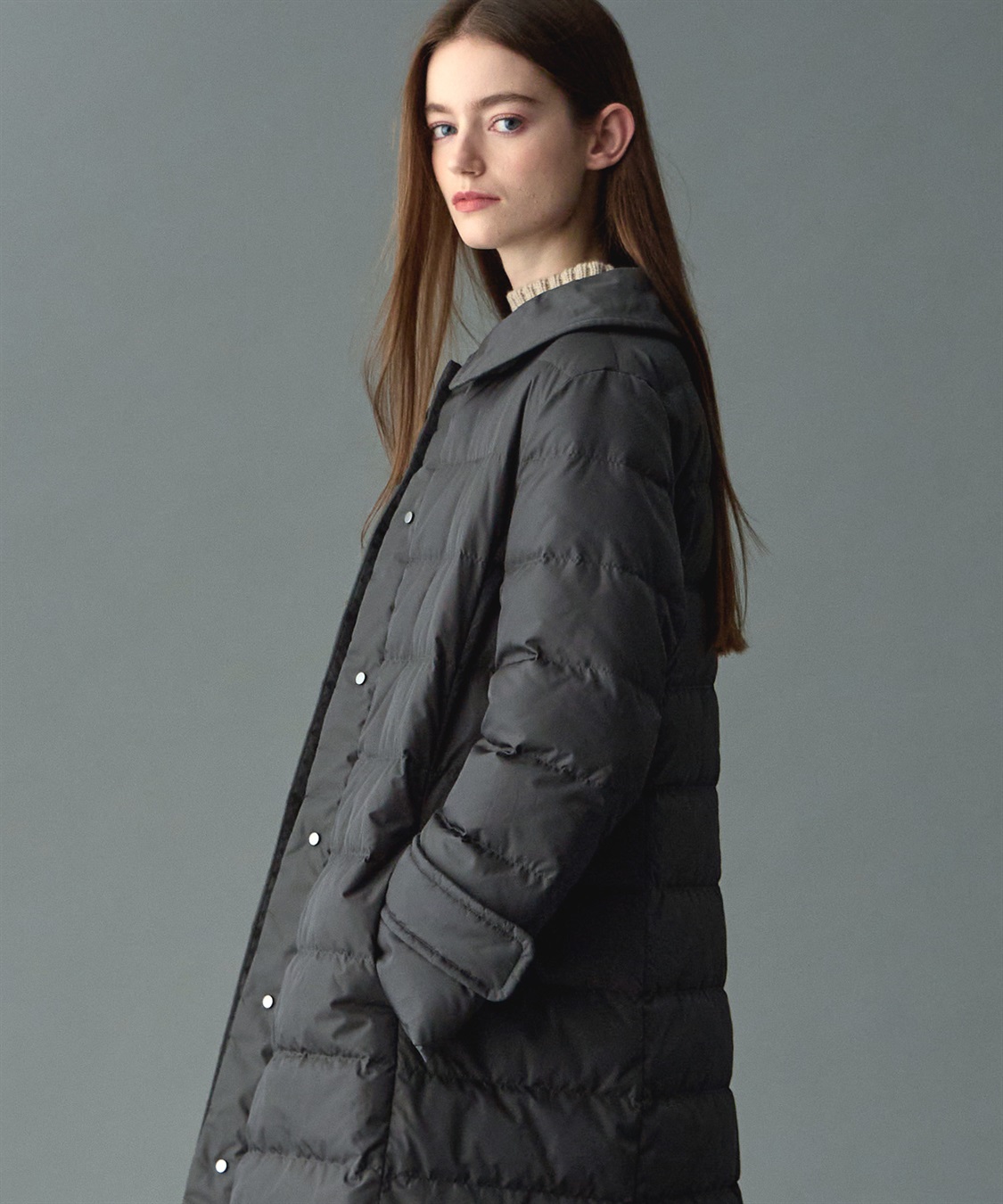 TIME SALE】ロング丈ダウンコート 49AV JUNKO SHIMADA｜クロスプラス