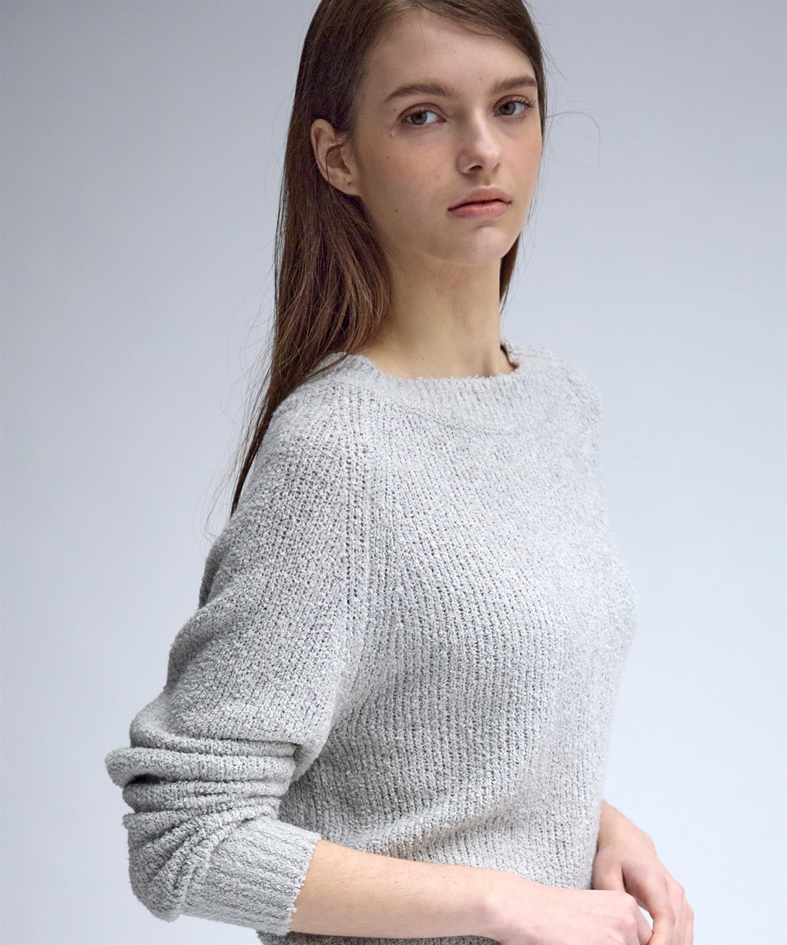 TIME SALE】クルーネックパイルニット 49AV JUNKO SHIMADA｜クロス