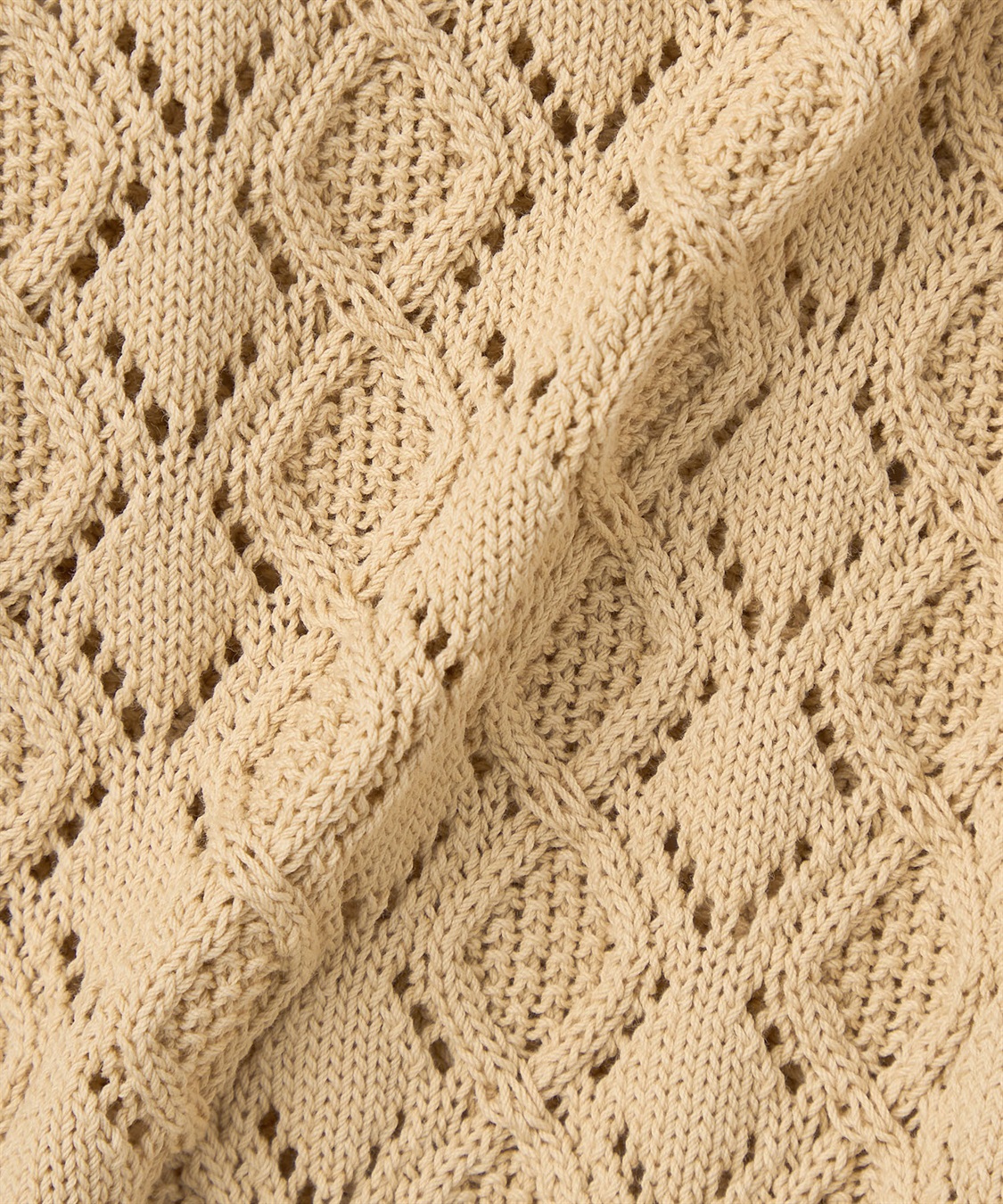 49AV JUNKO SHIMADA レース編みVネックニット_sub_6