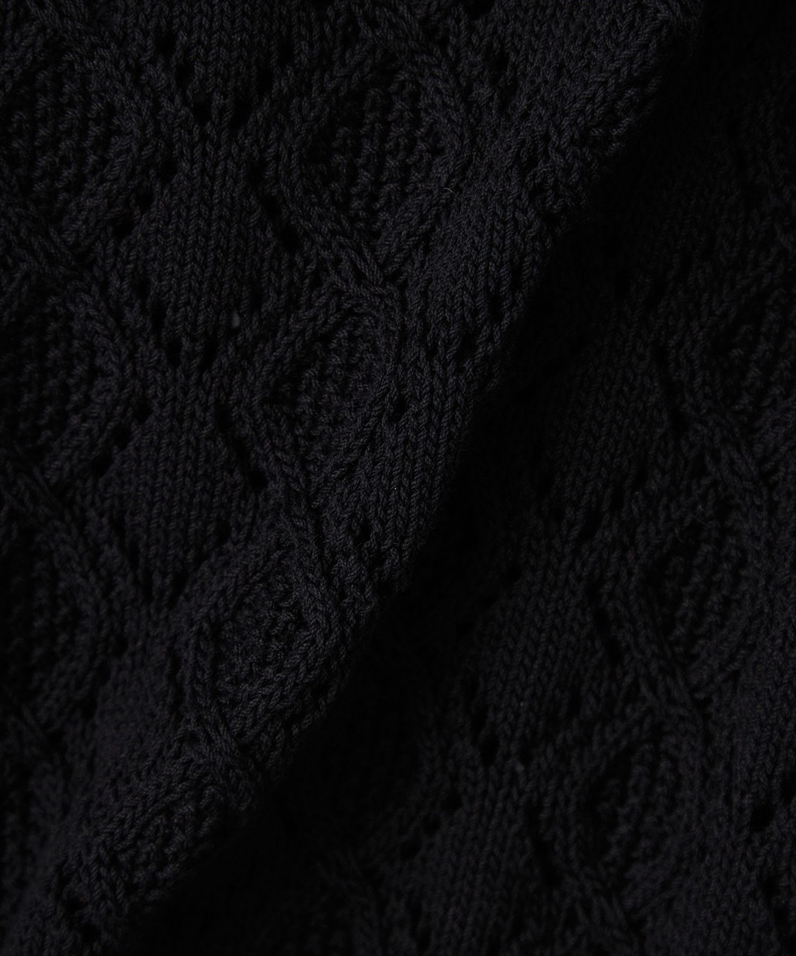 レース編みVネックニット 49AV.junko shimada｜クロスプラス公式通販サイト 