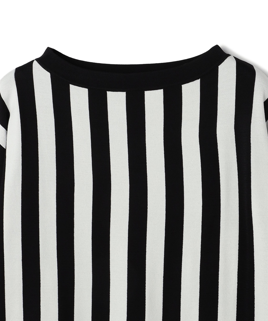 49AV JUNKO SHIMADA 【TIME SALE】ストライプ柄ボートネックニット_sub_4