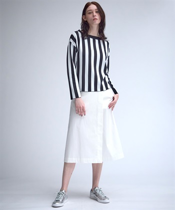 49AV JUNKO SHIMADA 【TIME SALE】ストライプ柄ボートネックニット_subthumb_10