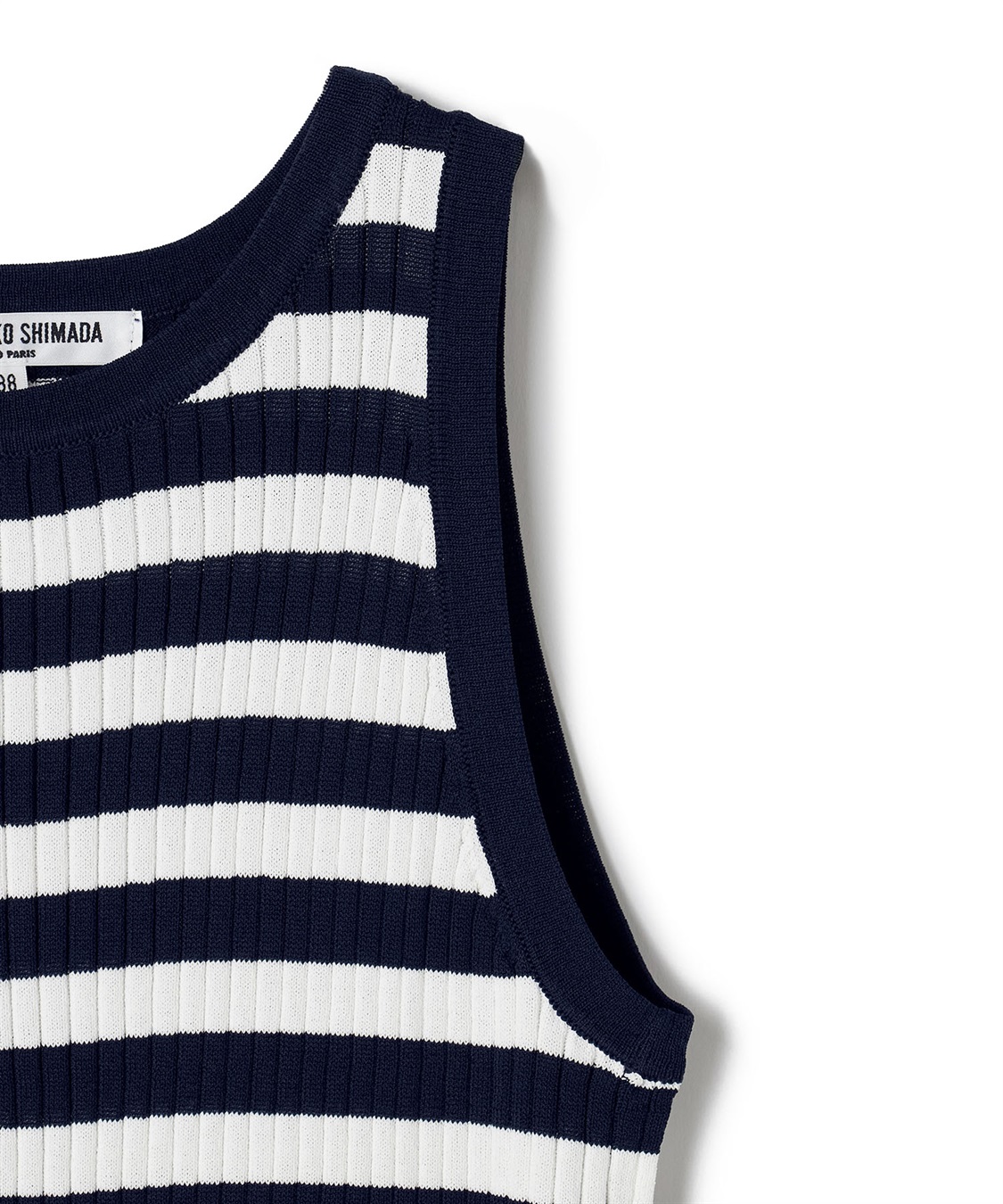 49AV JUNKO SHIMADA レーヨン混リブニットタンクトップ_sub_3