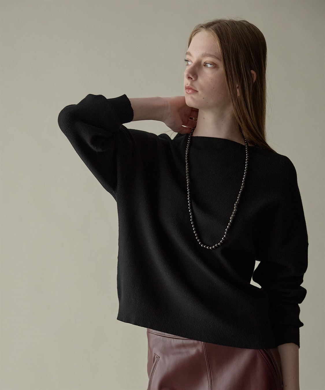 49AV JUNKO SHIMADA 【CHRISTMAS SALE】ボートネックニットプルオーバー_sub_3