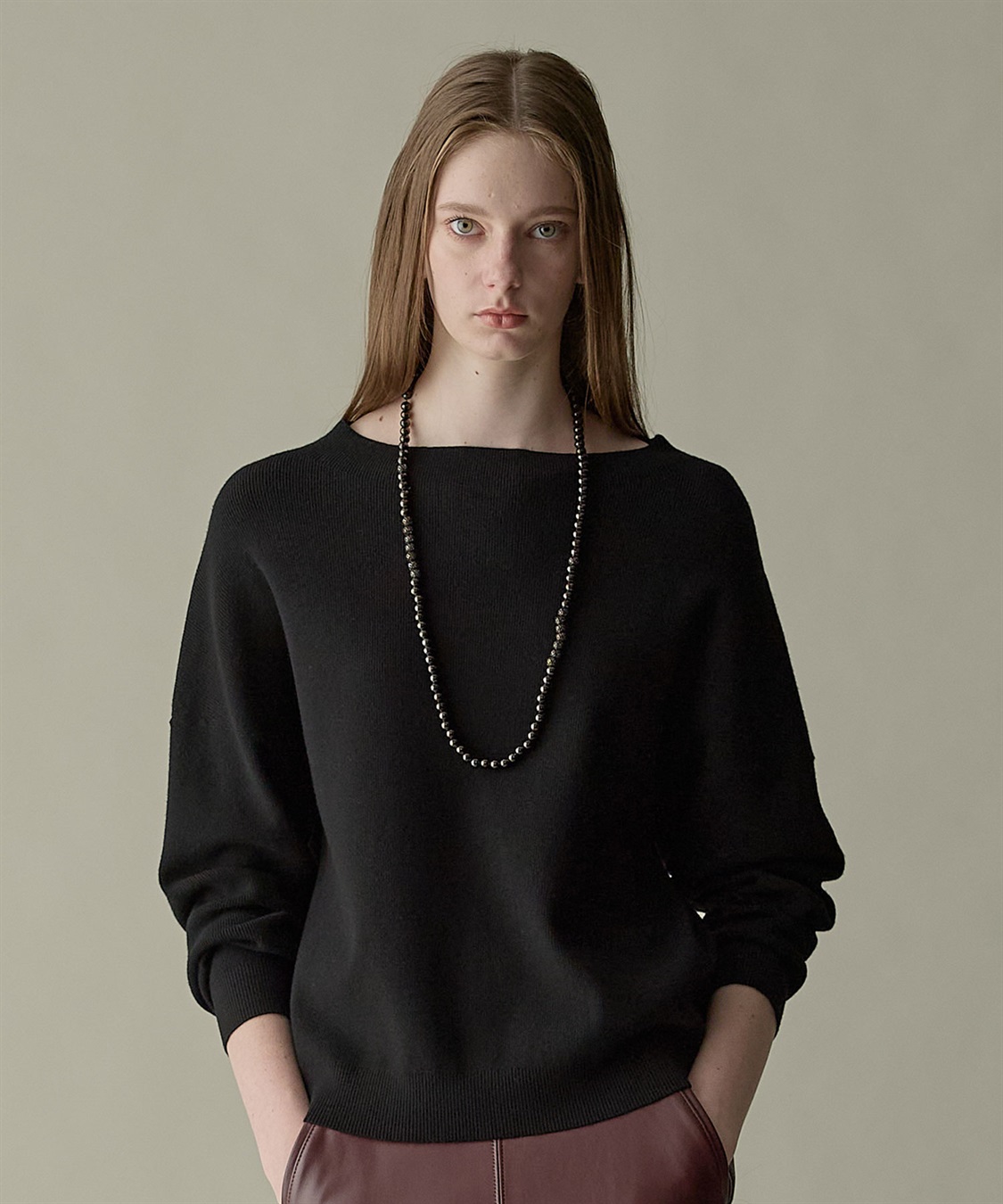 49AV JUNKO SHIMADA 【CHRISTMAS SALE】ボートネックニットプルオーバー_sub_5