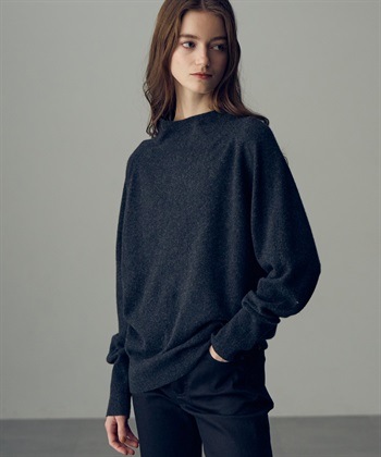 49AV JUNKO SHIMADA オフハイネックカシミヤニット_subthumb_1