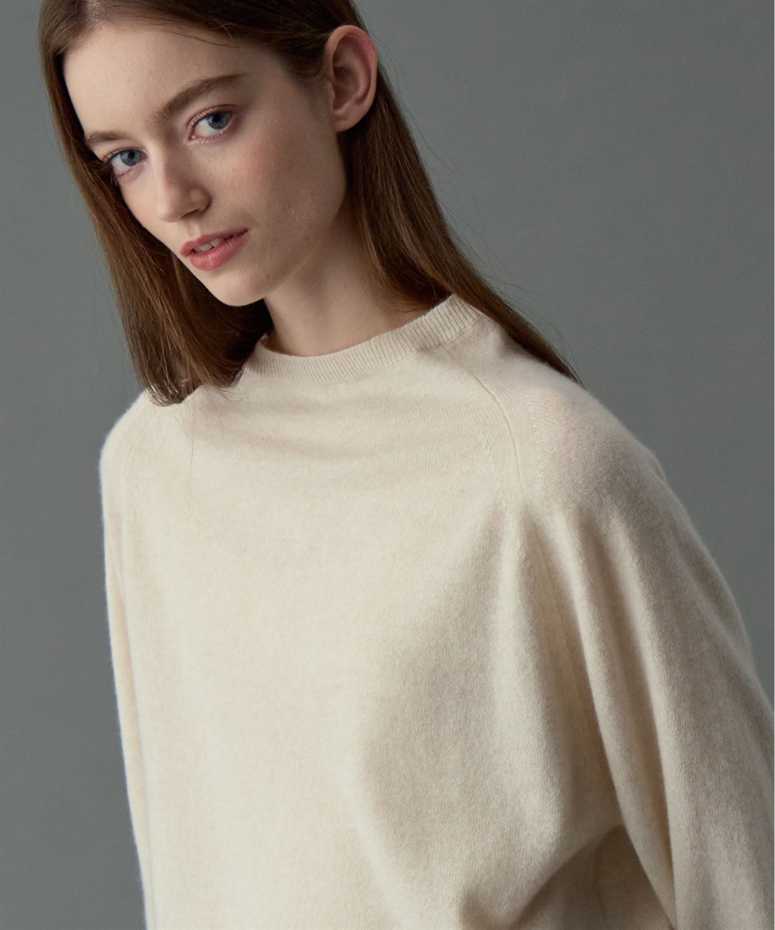 49AV JUNKO SHIMADA オフハイネックカシミヤニット_sub_5
