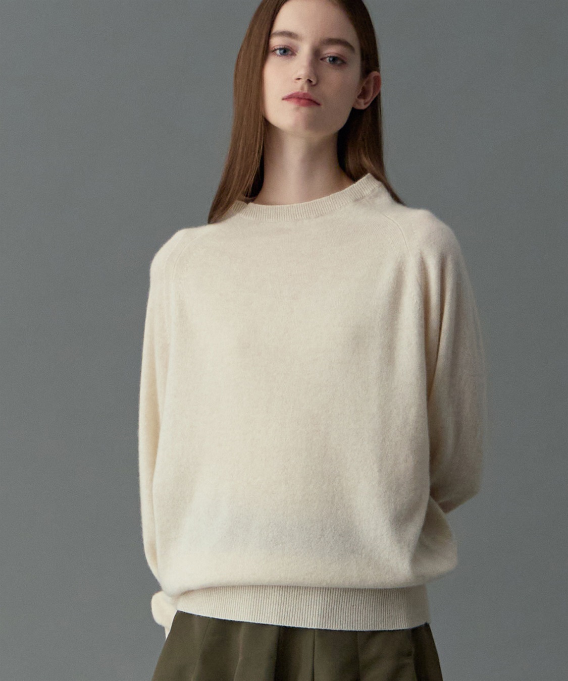 49AV JUNKO SHIMADA オフハイネックカシミヤニット_sub_6