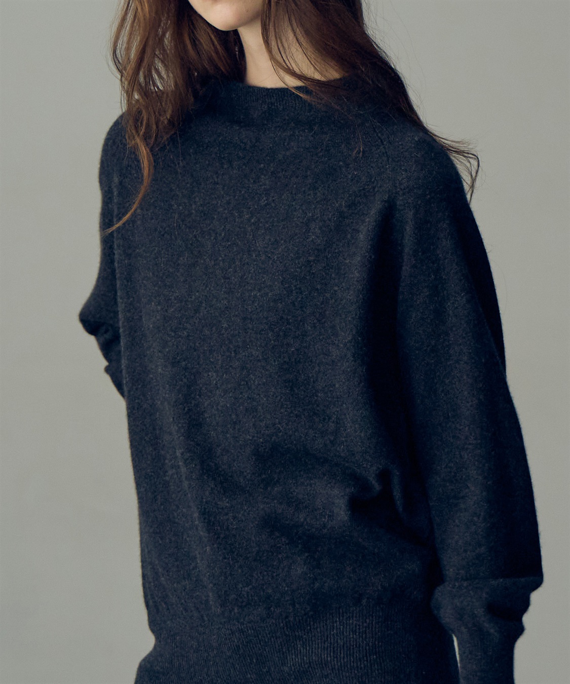 49AV JUNKO SHIMADA オフハイネックカシミヤニット_sub_11