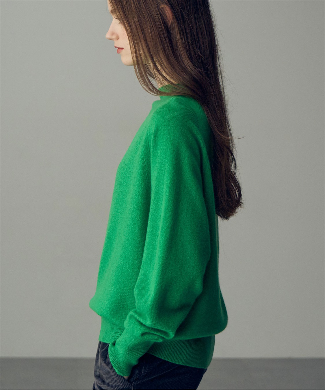 49AV JUNKO SHIMADA オフハイネックカシミヤニット_sub_17