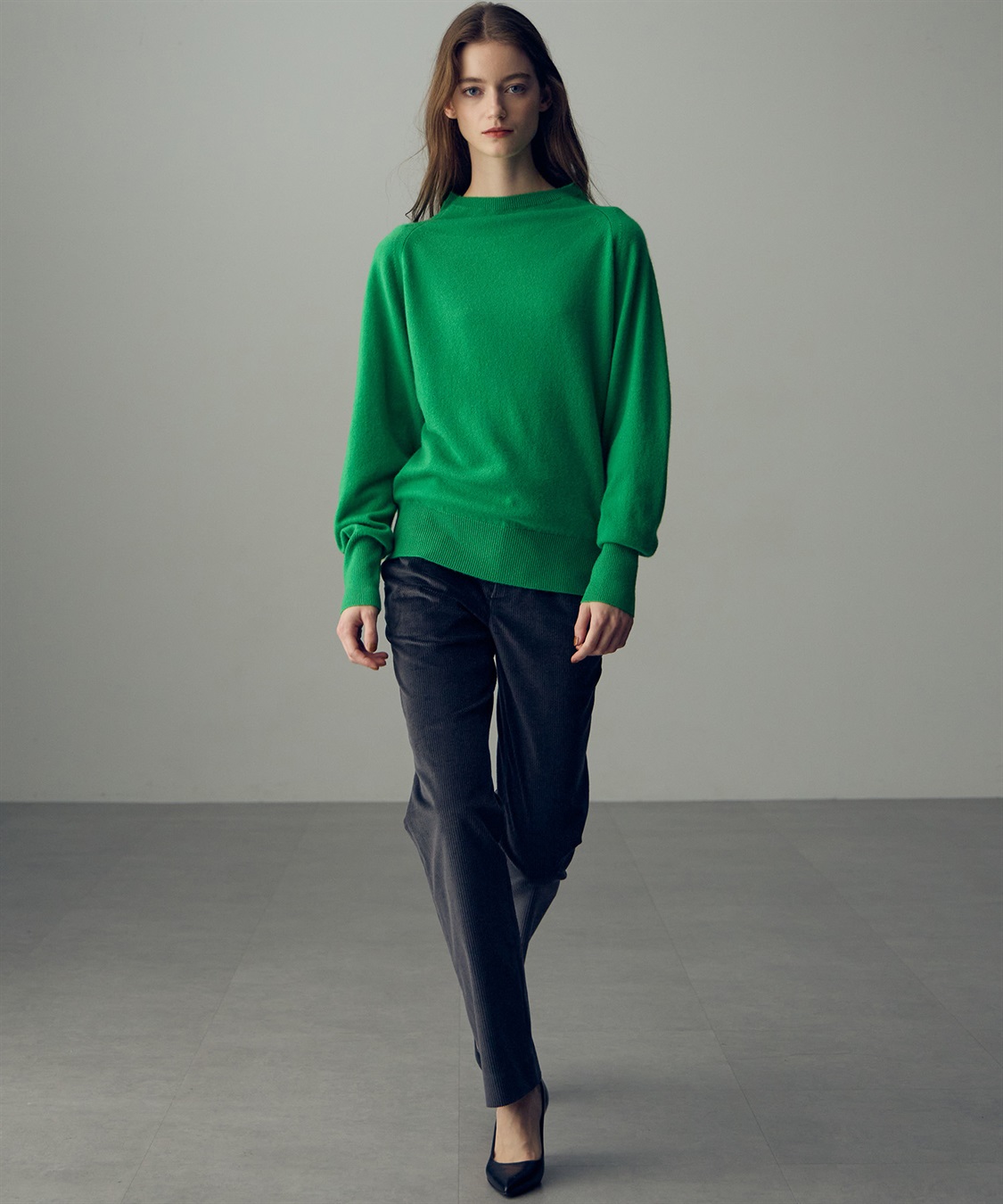 49AV JUNKO SHIMADA オフハイネックカシミヤニット_sub_20