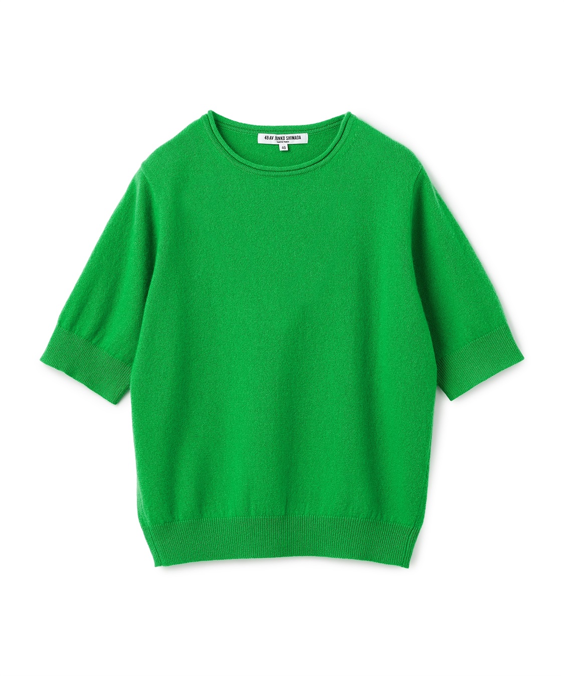 49AV JUNKO SHIMADA 【YEAR END SALE】クルーネックカシミヤ半袖ニット_sub_10