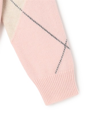 49AV JUNKO SHIMADA アーガイル柄ロングスリーブクルーネックニット_subthumb_3