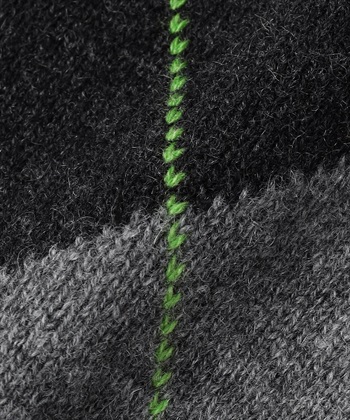 49AV JUNKO SHIMADA アーガイル柄ロングスリーブクルーネックニット_subthumb_6