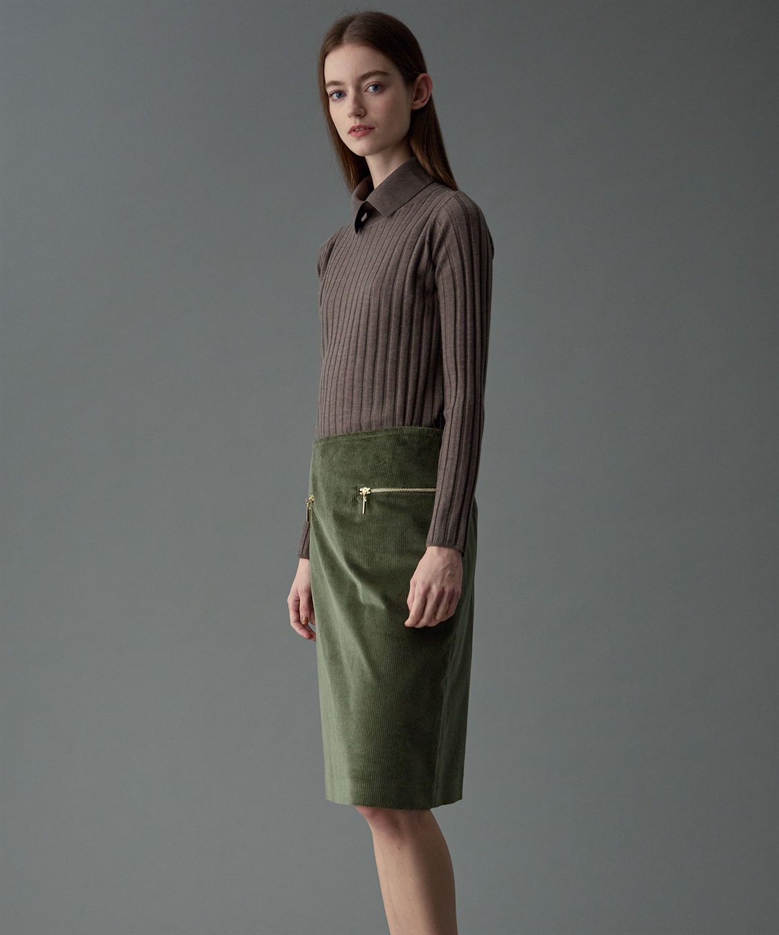 49AV JUNKO SHIMADA 【YEAR END SALE】キャッシュウール衿付きニット_sub_13