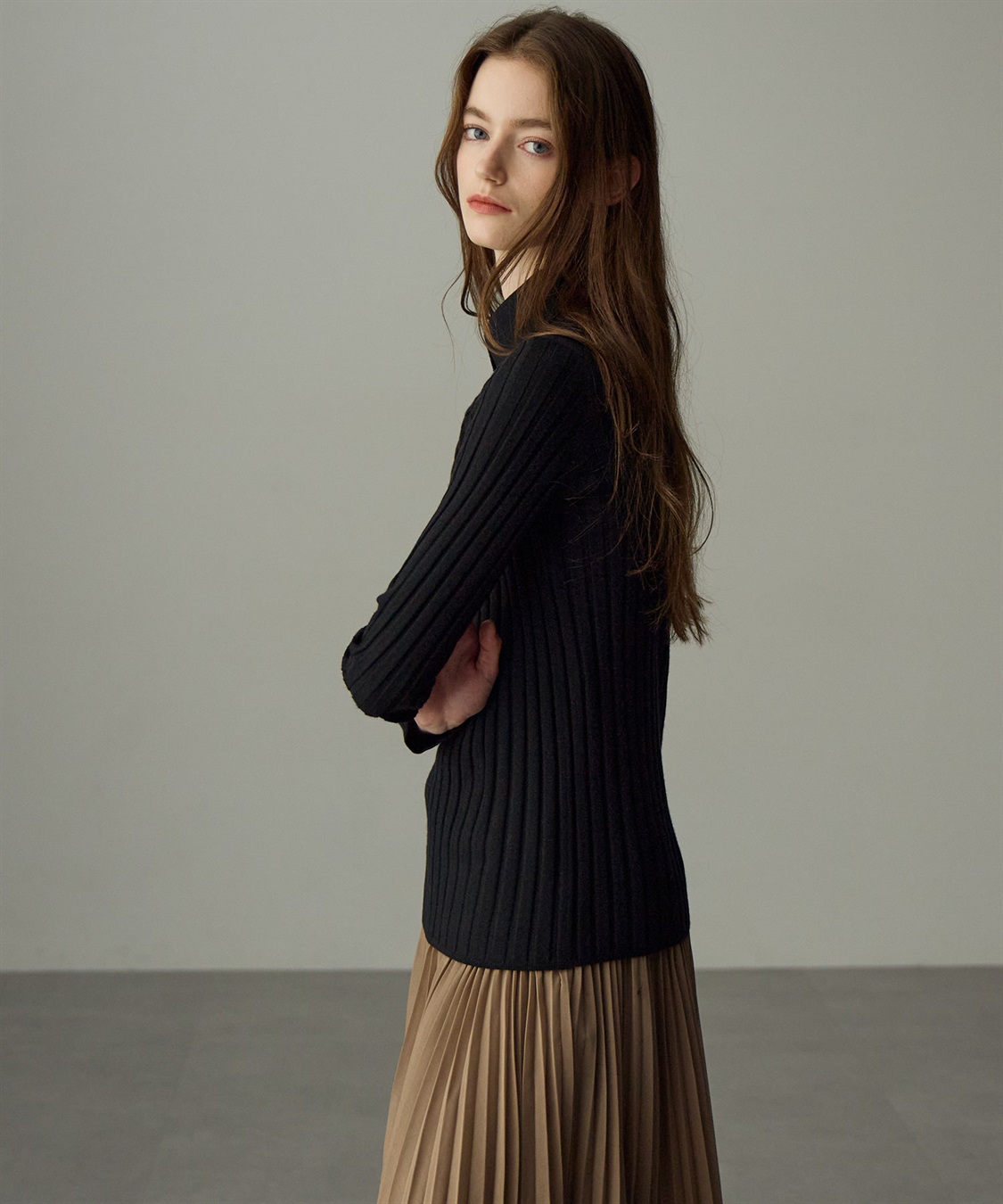 49AV JUNKO SHIMADA 【YEAR END SALE】キャッシュウール衿付きニット_sub_17