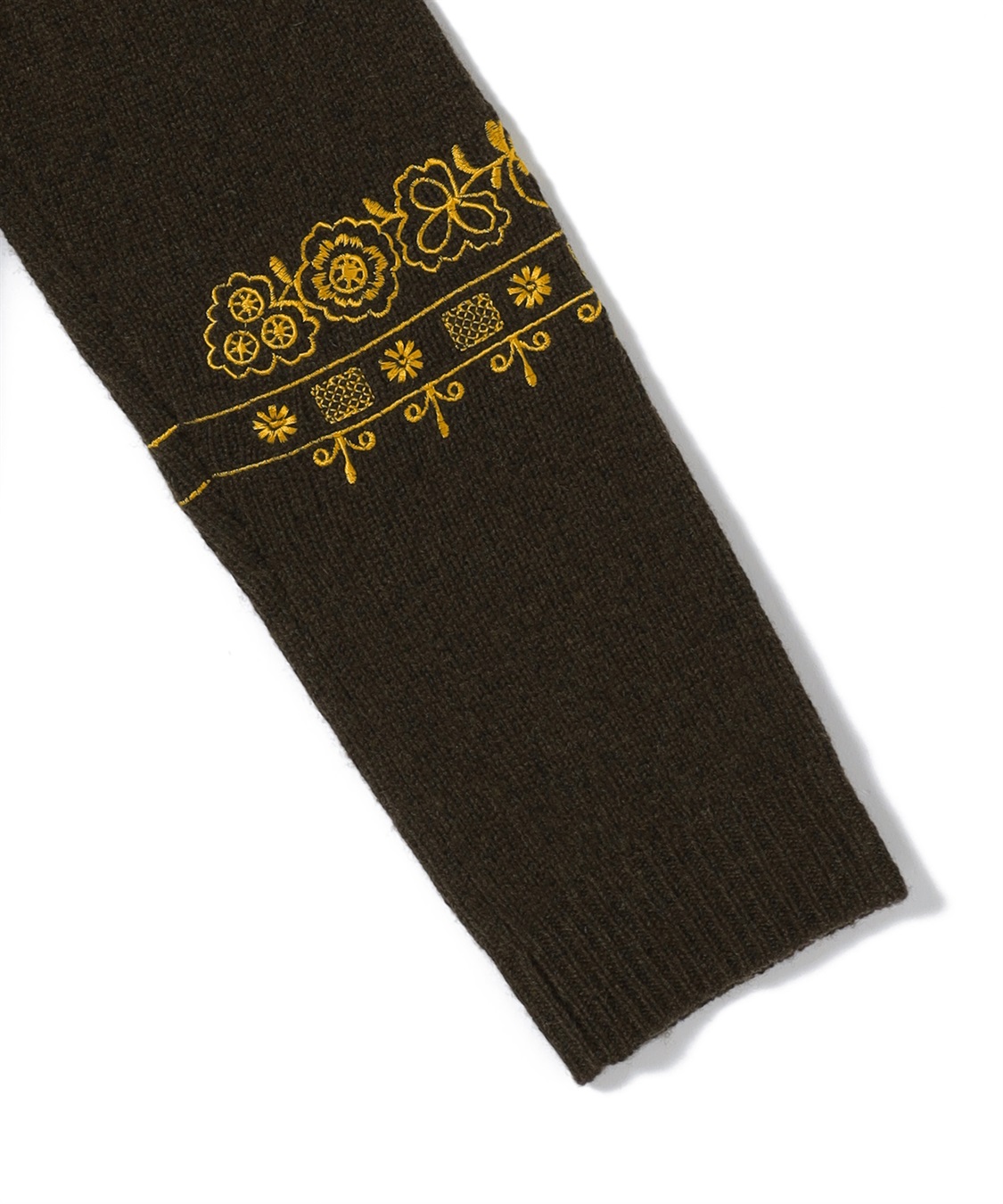 49AV JUNKO SHIMADA エンブロイダリーニットプルオーバー_sub_3