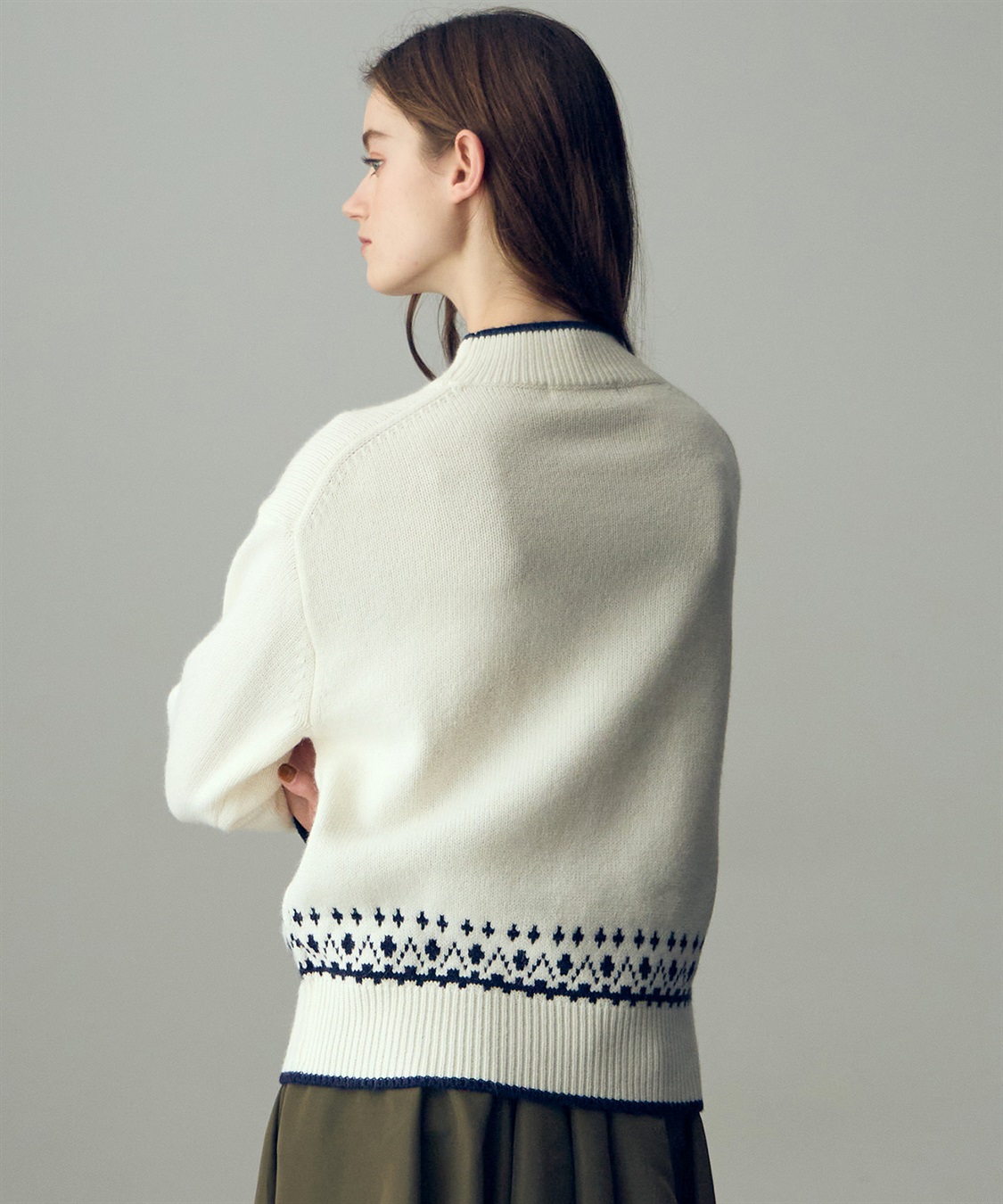 49AV JUNKO SHIMADA 【YEAR END SALE】長袖ジャカードニットプルオーバー_sub_6