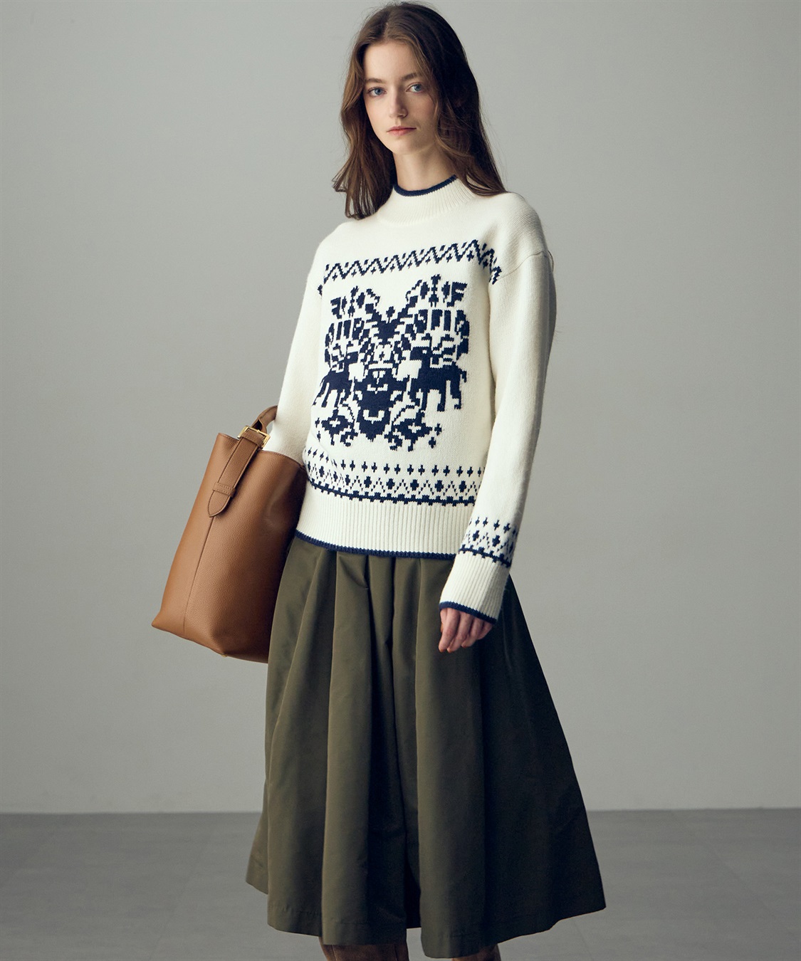 49AV JUNKO SHIMADA 【YEAR END SALE】長袖ジャカードニットプルオーバー_sub_10