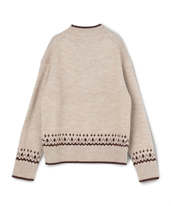 49AV JUNKO SHIMADA 【YEAR END SALE】長袖ジャカードニットプルオーバー_subthumb_13