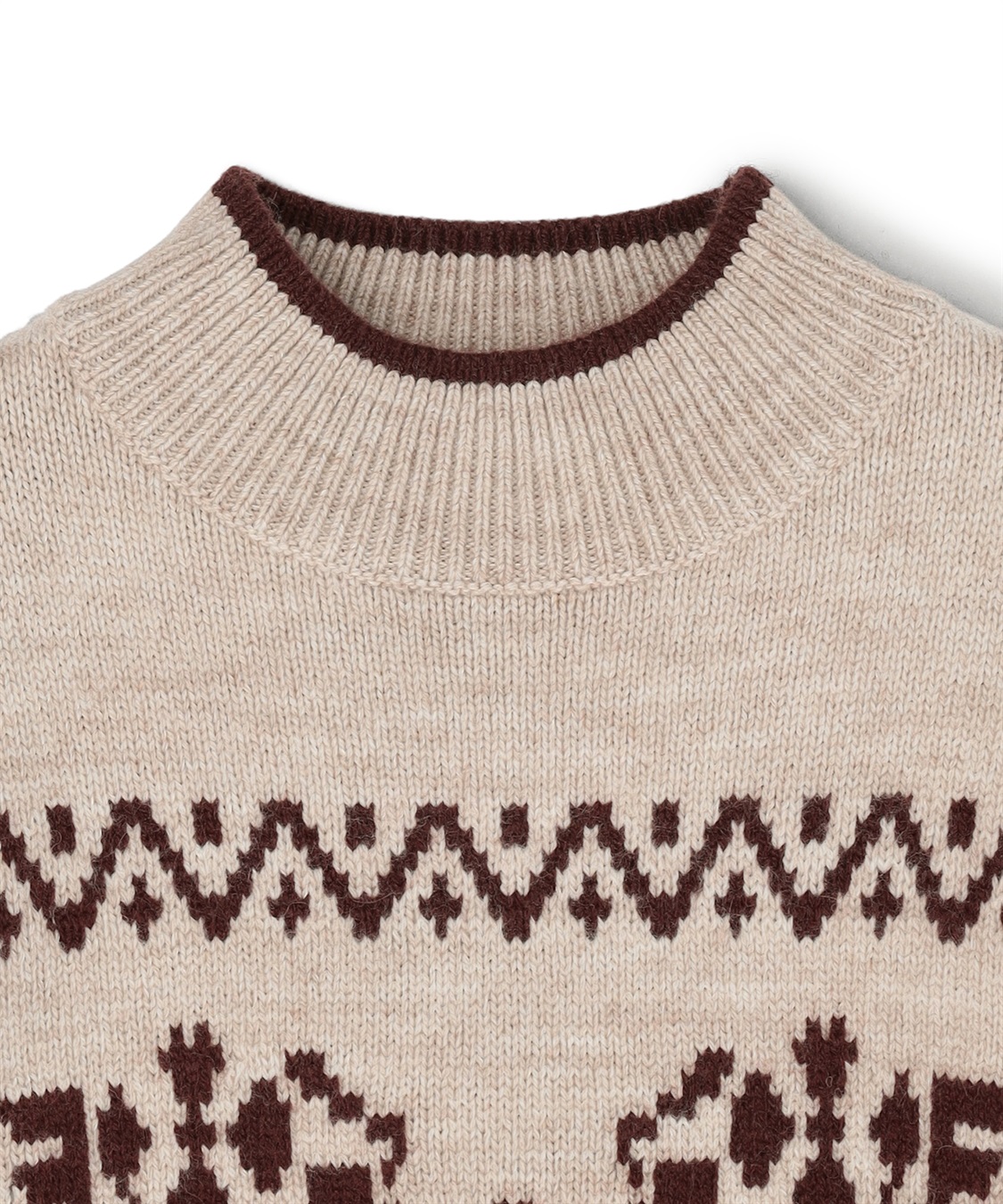 49AV JUNKO SHIMADA 【YEAR END SALE】長袖ジャカードニットプルオーバー_sub_14