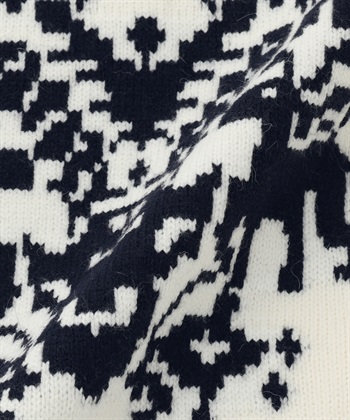 49AV JUNKO SHIMADA 【YEAR END SALE】長袖ジャカードニットプルオーバー_subthumb_18